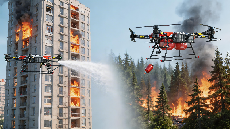 消防无人机灭火解决方案