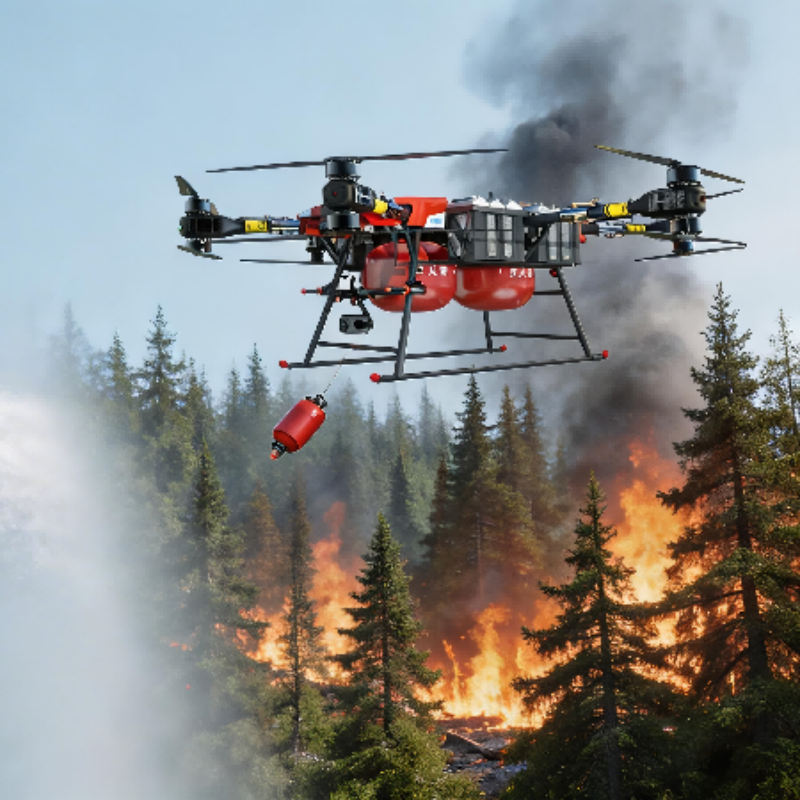 消防无人机灭火解决方案