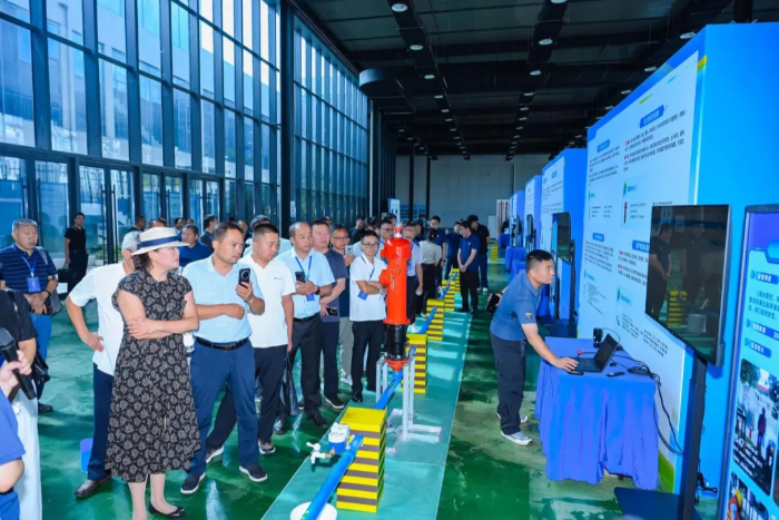 智能消火栓亮相湖北省基础设施生命线安全工程培训现场